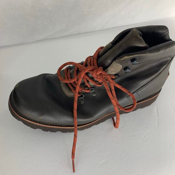 UGG Hafstein Waterproof Leather Lace-Up Boots Men's Size 10 - Picture 4 of 12